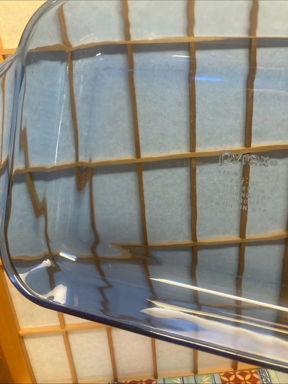 Pyrex quart rectangular